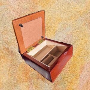 Small Antique Jewelry Box/Picture Frame